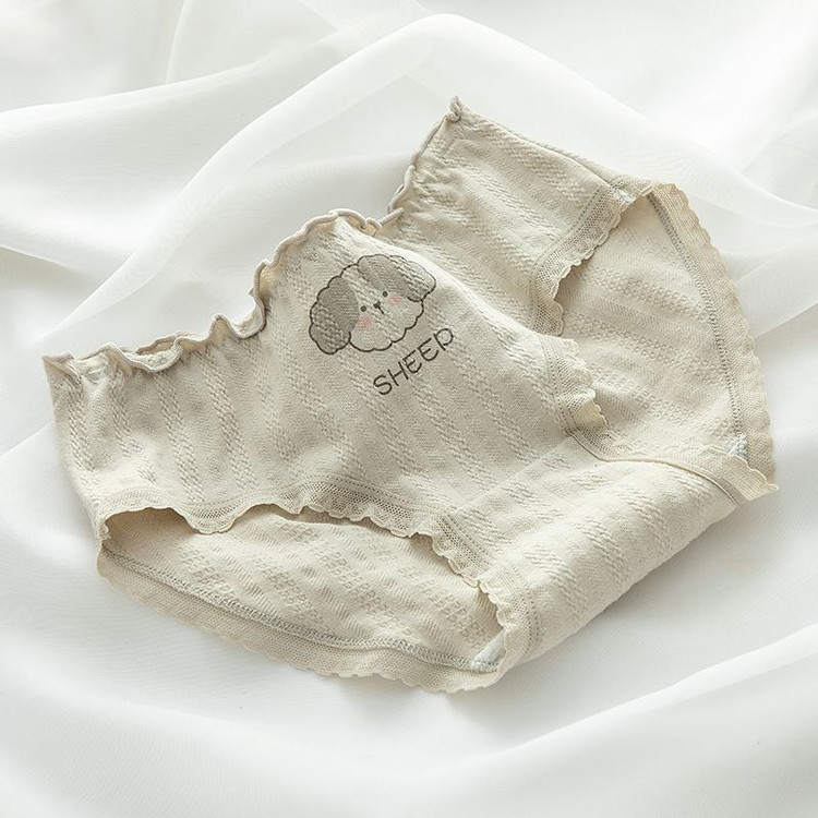پک شورت اسلیپ عروسکی زنانه جنس کبریتی نخ پنبه (Cotton) - فری سایز 5 عددی