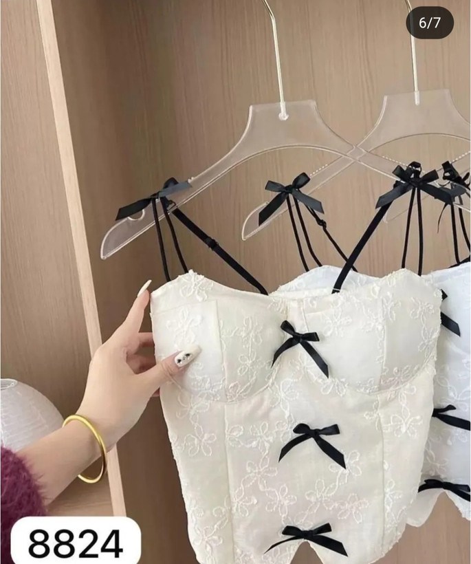 کراپ تاپ پاپیونی پرنسسی فانتزی