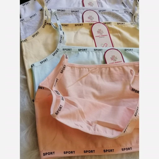 نیمتنه دخترانه نخ پنبه راحتی فری سایز اسپرت