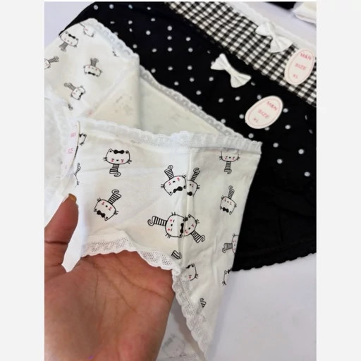 شورت زنانه عروسکی فانتزی فری سایز